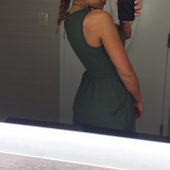 Green tank dress - Picture 3 of 3